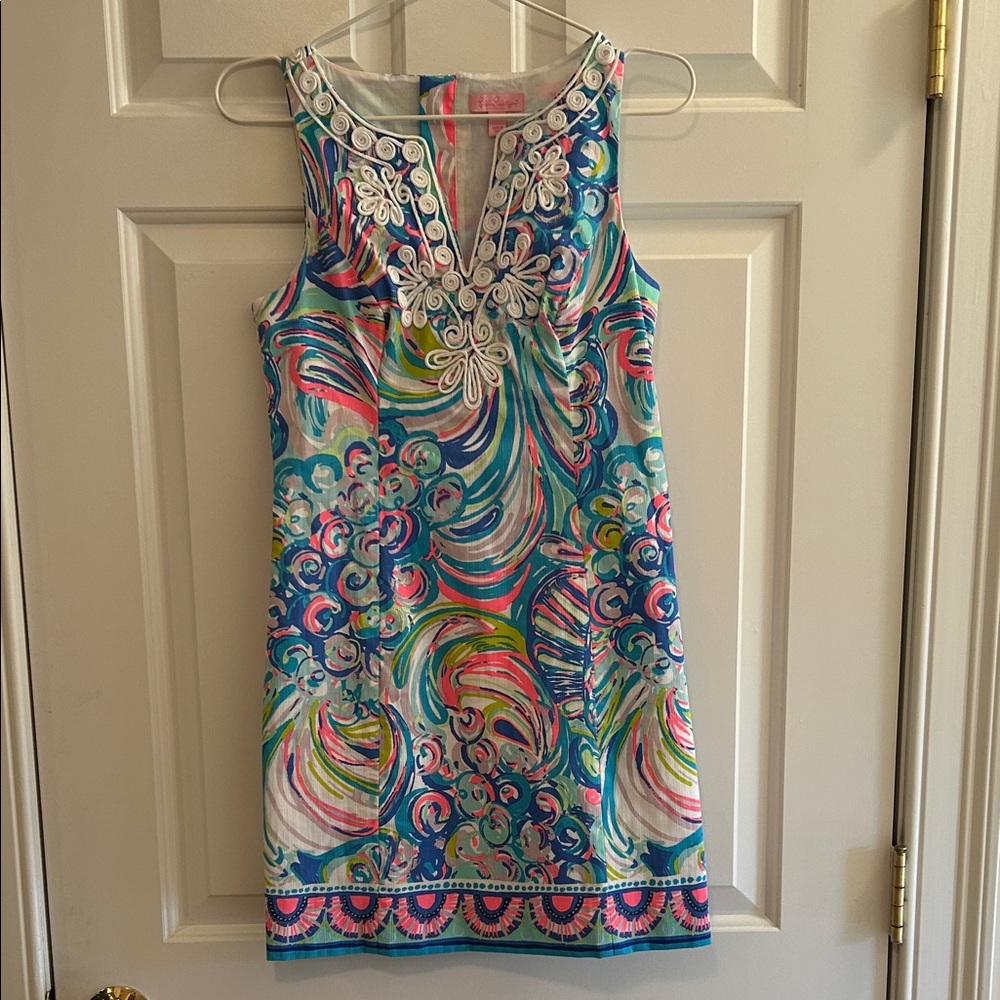 Lilly Pulitzer Colorful Swirl Mini Dress